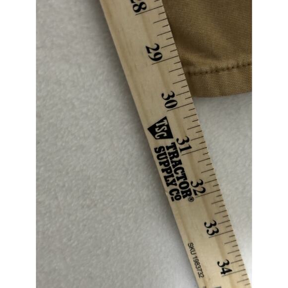 Carhartt Mens Relaxed Fit Rugged Flex Brown Khaki Work Pants size 40x32(30) EUC - Picture 6 of 7